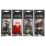 PROUD POLAND auto riputuste komplekt, 4 tk, kingiks, l&otilde;hnadele