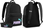 Seljakott ja pliiatsikott PUMA 2in1, must