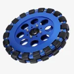 Robotite ratas OMNI 203 mm, alumiinium, topeltrull-laagrid