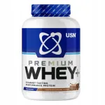 Vadakuvalgud Whey+ Premium 2000 g, &scaron;okolaadi ja karamelli maitsega