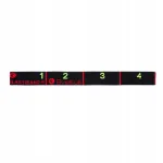 Elastne rihm Sveltus Elastiband, must, 15 kg