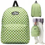 Laste seljakott VANS Old Skool Grom Check 18 l, roheline