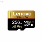 256GB Lenovo Ultimate Pro U3 A1 V60 4K MicroSDXC m&auml;lukaart SD adapteriga