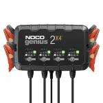 NOCO Genius2X4 8A 4-kanaliline 6V/12V akulaadija