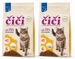 Eminent Cici kuivs&ouml;&ouml;t kassidele kalaga, 2 x 2 kg