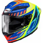 Motorrattakiiver SUOMY STELLAR 2 DEEPSPACE, matt sinine/kollane, suurus M, ECE 22.06