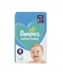 Pampers Active Baby 4 m&auml;hkmed, 9-16 kg, 46 tk