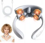 Juhtmevaba kaela- ja keha massager Model 7, kaasaskantav kodus ja kontoris