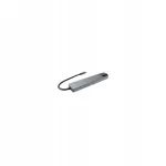 PremiumCord USB-C adapter HDMI, USB3.0, USB2.0, PD, SD/TF kaardilugeja ja RJ45-ga
