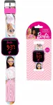 Laste LED-kell Barbie, roosa, elektrooniline