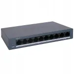 Hikvision PoE toitel&uuml;liti 8 kaamerale, 10 porti, DS-XS0110-P