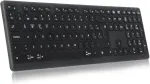 Juhtmevaba saksa klaviatuur CITLLA K9300, QWERTZ, vaikne