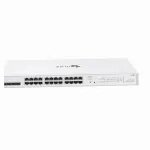 28-pordiline gigabitise PoE+ juhitav v&otilde;rgul&uuml;liti, terasest