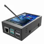 3,5" puuteekraan Raspberry Pi 4 monitor, 480x320, 60 Hz, teraskorpus