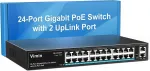 VIMIN v&otilde;rgul&uuml;liti, 24 PoE+ gigabit porti, 320 W, 2 UPLink