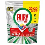 N&otilde;udepesutabletid FAIRY Platinum, 40 tk., sidruniga