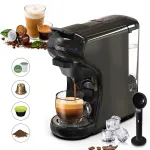 Kohvikapslimasin 4-&uuml;hes, 1450W, 19 bar, sobib Nespresso, Dolce Gusto, jahvatatud kohv, ESE