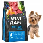 Kuiv koeratoit RAFI MINI lambalihaga, 3 kg, v&auml;ikestele t&otilde;ugudele