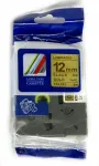 Brother TZ2-831 / TZe-831 kleeplint, 12 mm, must tekst kuldsega