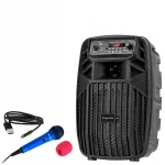 Bluetooth USB karaoke k&otilde;lar mikrofoniga ja USB kaabliga