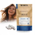 Magneesiumtsitraat + B6-vitamiin, 100 kapslit
