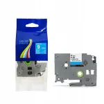 Isetatav lint Brother TZe-525, 9 mm x 8 m, sinine valge kirjaga