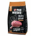 Kuiv kassitoit Pan Mięsko veise- ja pardilihaga, keskmise suurusega graanulid, 5 kg