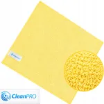 Mikrokiust lapp CleanPRO, 30 x 30 cm, kollane, 220 g/m&sup2;, universaalne
