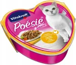 M&auml;rg toit kassidele Vitakraft Poesie Creation kanaga ja k&ouml;&ouml;giviljadega 85g
