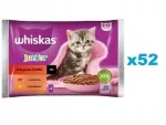 Kassi m&auml;rgtoit WHISKAS Junior kassipoegadele, 52 x 85 g