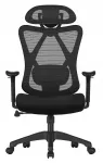Ergonoomiline must kontoritool nimmetugiga