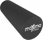 Must vahtpol&uuml;meerist massaažirull jooga ja fitnessi jaoks, 45x15 cm