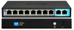 PoE v&otilde;rgul&uuml;liti BCS BASIC BCS-B-SP08G02G, t&auml;ielik gigabit, 10/100/1000 Mbps