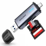 SD kaardi lugeja USB adapter USB 3.0 USB-C Micro SD TF kuni 2TB 5 Gb/s