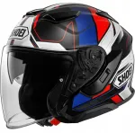 Mootorratturi kiiver SHOEI J-CRUISE 3 avatud, WHIZZY TC-10