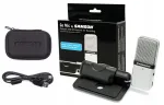 USB kondensaator mikrofon SAMSON GO MIC, 2 suunda, 16 bit, 44,1 kHz