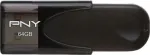 USB m&auml;lupulk PNY Attach&eacute; 4, 64 GB, USB 2.0 (FD64GATT4-EF)