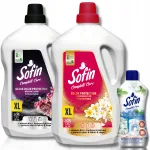 Vedelpuhastusvahend SOFIN v&auml;rvilistele ja mustadele riietele, 2,5 l + 300 ml, komplekt 2+1