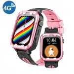 Laste nutikell CALMEAN Child Watch Bravo 4G, roosa
