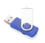 8 GB TWISTER sinine USB m&auml;lupulk
