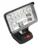 Makita liitiumakule 30LED LED t&ouml;&ouml;valgusti 2 USB-pordiga