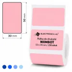 Iseteipuvad termopaberi etiketid Niimbot B1/B21/B3S/B31, 50x30