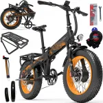 LANKELEISI X2000 MAX elektrijalgratas, 2000W, 48V, 20Ah, Samsung aku, kuni 48 km/h