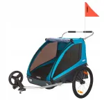 Jalgrattahaagis-vanker lastele THULE Coaster XT 2, tugev