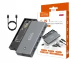 V&auml;line SSD M.2 NVME/SATA korpus USB-C 3.2 ja HDMI adapteriga