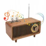 Raadiovastuv&otilde;tja Bluetooth-k&otilde;lariga FM puidust