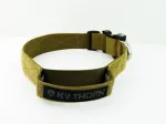 XL tumepruun Cobra-Echo k&auml;epidemega koera kaelarihm, 38 mm