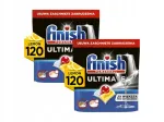 FINISH Powerball Ultimate All in 1 Lemon n&otilde;udepesukapslid, 2 x 120 tk