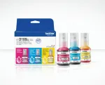 Brother BT D100CL VAL tindikassetid, 3 tk, magenta, ts&uuml;aan, kollane