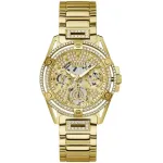 Naiste kell GUESS GW0464L2 Queen, kuldne, karbiga